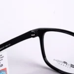 Gọng kính Exfash EF45405 chữ nhật bo góc màu đen TR90 chính hãng