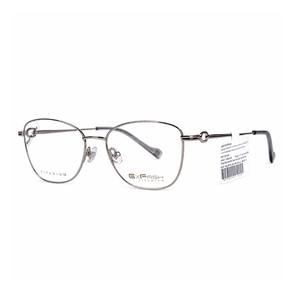 Gọng kính Exfash EF75296T Titanium chính hãng