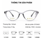 Exfash EF35452 Gọng Kính Mắt Mèo Chính Hãng