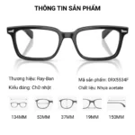 Ray-Ban 0RX5534F Brunel thông tin sản phẩm