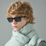 Ray-Ban 0RX5534F Brunel nam đeo kính đen