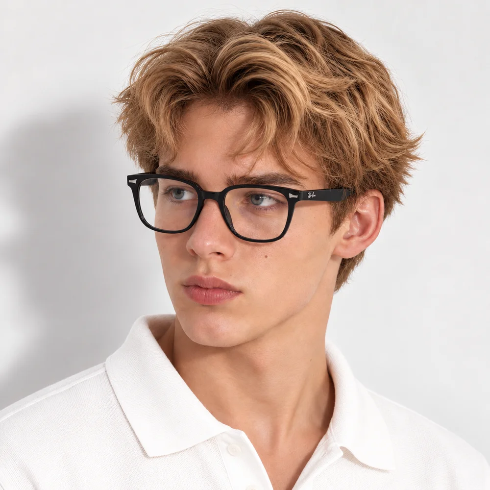 Gọng Kính Ray-Ban 0RX5535F Brunel ii – Tem Chính Hãng Luxottica