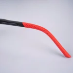 Gọng kính thể thao Mason 8565 kèm kính mát lật phân cực chống UV màu đen đỏ