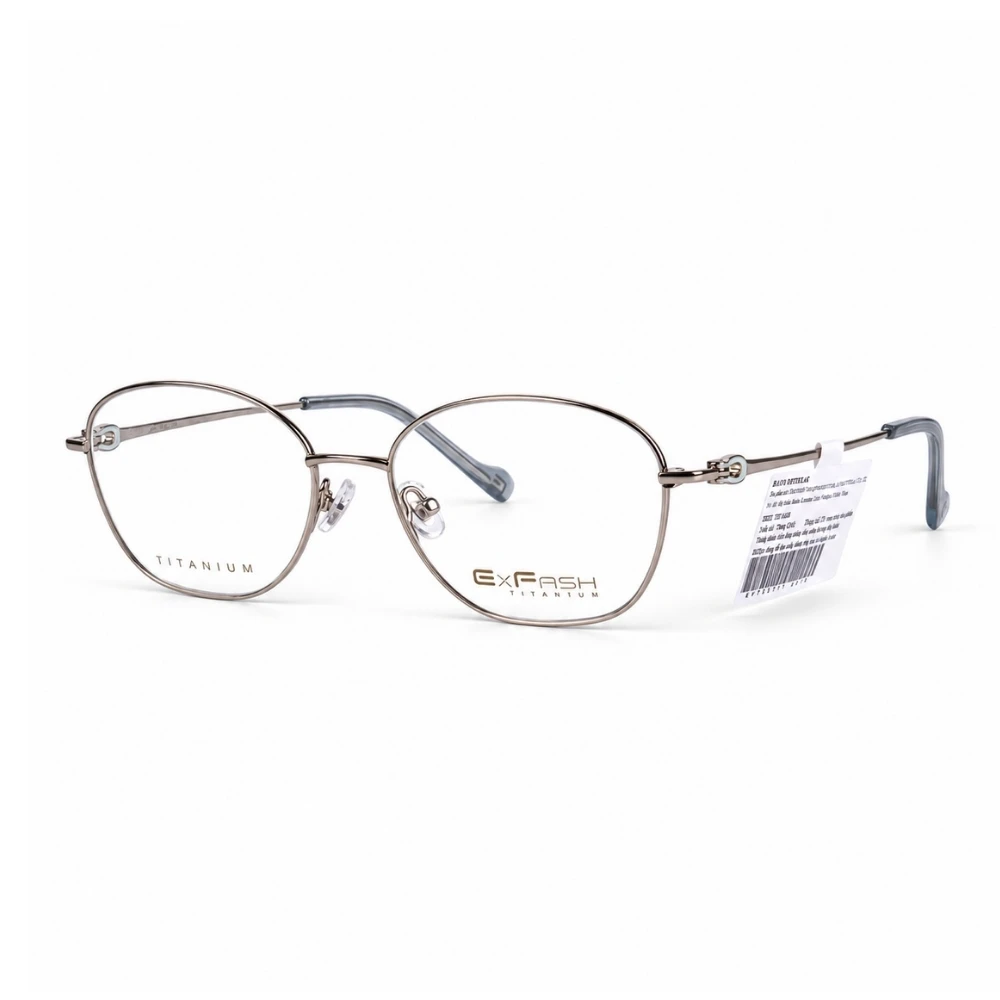 Gọng kính Exfash EF75291T Titanium dáng Phantos chính hãng