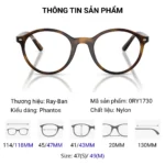 Gọng kính trẻ em Ray-Ban 0RY1730 N2 2026