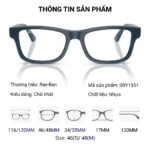 Gọng Kính Trẻ Em Ray-Ban 0RY1951