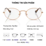 Gọng Kính Trẻ Em Ray-Ban 0RY9645V Chính Hãng