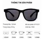 Exfash EF16721 Kính Mát TR90 Chính Hãng