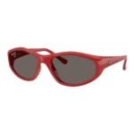 Kính Mát Ray-Ban 0RB2228 chính hãng Luxottica gọng đen bóng tròng xanh dáng đa giác