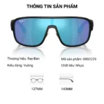 Kính mát Ray-Ban 0RB2229 Polarized chính hãng N2 2026 tại Hato Eyewear