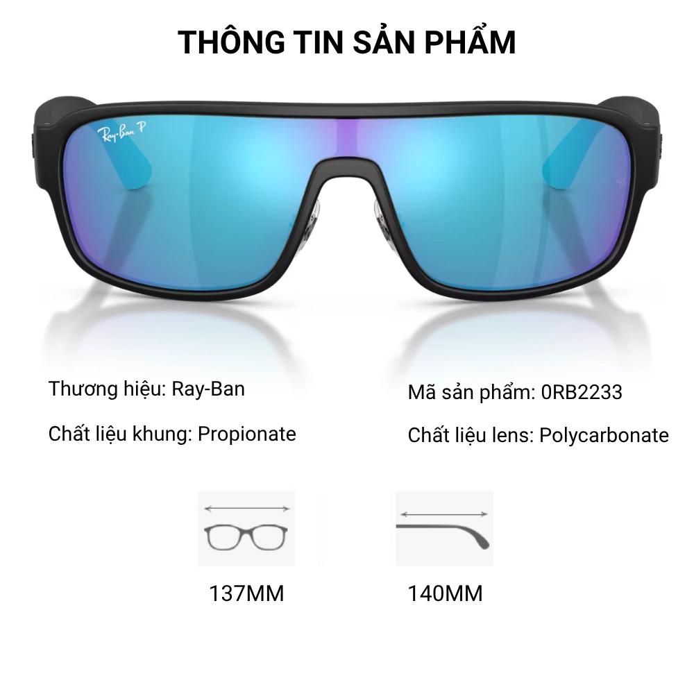 Kính Mát Ray-Ban 0RB2233 - Bộ Sưu Tập Ray-Ban N2 2026