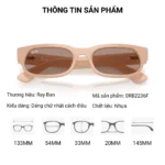 Kính Mát Ray-Ban 0RB2236F Chính Hãng Luxottica