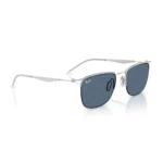 Ray-Ban 0RB8550 Gọng Bạc Tròng Xanh Chính Diện