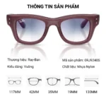 Kính Mát Trẻ Em Ray-Ban 0RJ9240S N2 2026