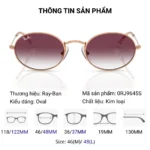Kính Mát Trẻ Em Ray-Ban 0RJ9645S N2 2026
