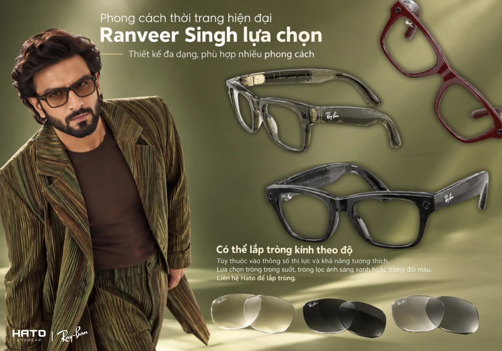 Ray-Ban Meta Blayzer Optics Gen 2 Shiny Transparent Dark Olive