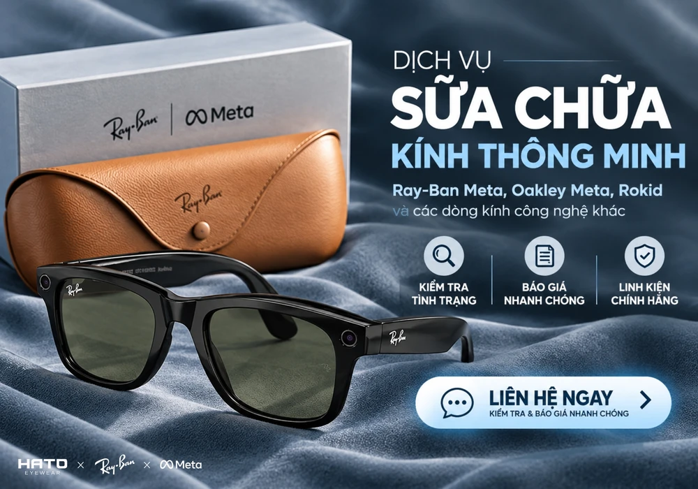 Ray-Ban Meta bị vào nước, kính thông minh dính nước và hướng dẫn 5 bước xử lý