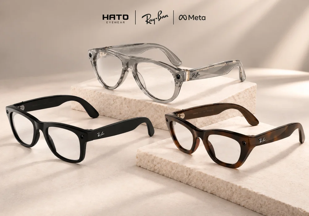 Các mẫu Ray-Ban Meta Gen 3 có thể lắp kính cận