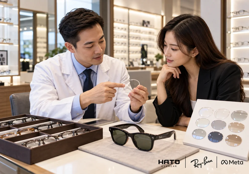 Tư vấn Ray-Ban Meta Gen 3 kính cận