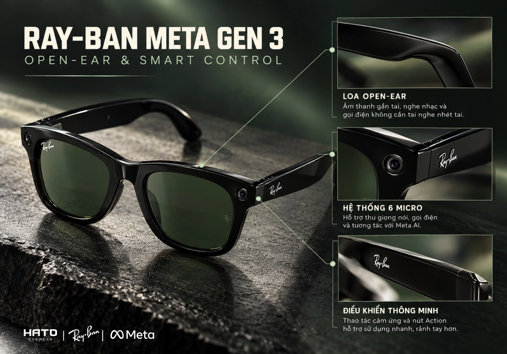 Ray-Ban Meta Gen 3 Wayfarer